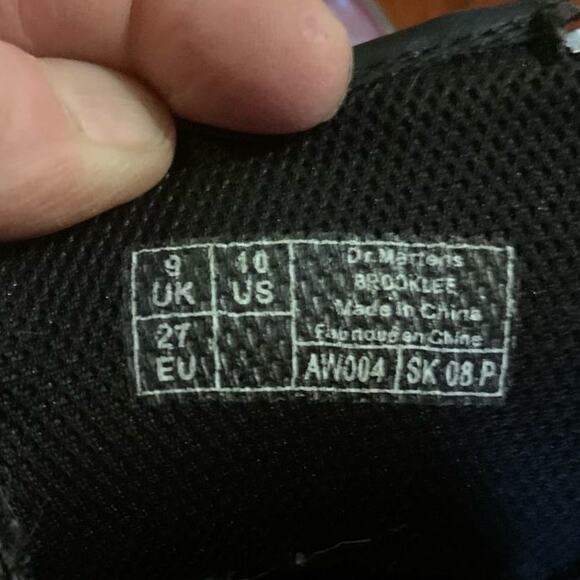 Doc marten children kids purple patent leather boots shoes w zip up side Sz 10 - Picture 7 of 7